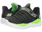 Skechers Kids Nitro Sprint (little Kid/big Kid) (black/lime) Boy's Shoes
