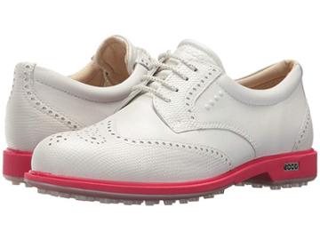 Ecco Golf Classic Golf Hybrid (white/teaberry) Women's Golf Shoes