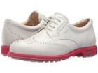 Ecco Golf Classic Golf Hybrid (white/teaberry) Women's Golf Shoes