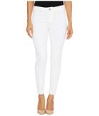 Liverpool Petite Penny Ankle Skinny On Super Soft Stretch Denim In Bright White (bright White) Women's Jeans