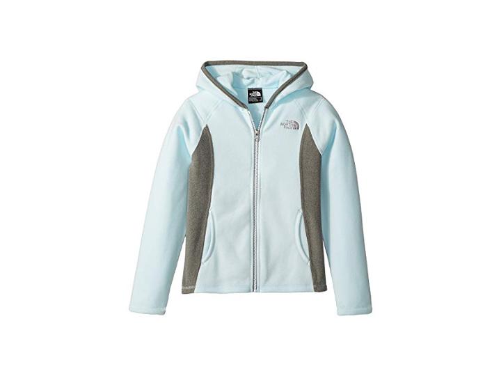 The North Face Kids Glacier Full Zip Hoodie (little Kids/big Kids) (origin Blue) Girl's Fleece