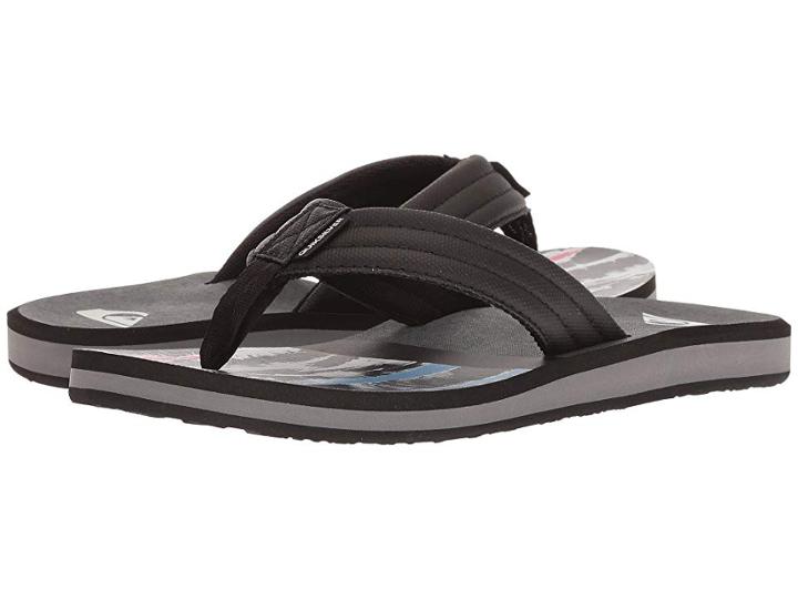 Quiksilver Carver Print (grey/black/grey) Men's Sandals