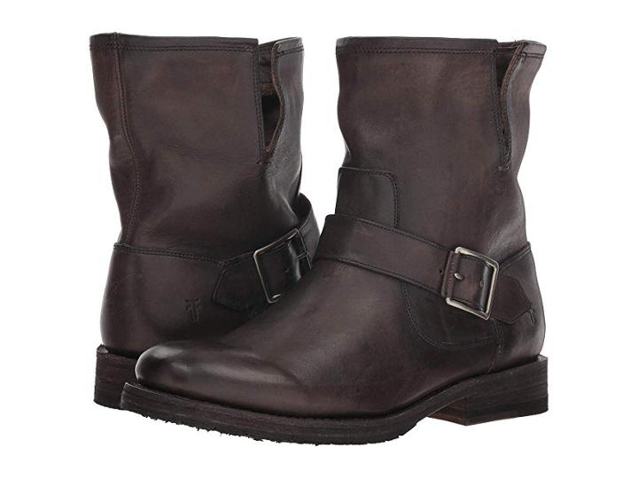 Frye Natalie Engineer Short (smoke) Cowboy Boots