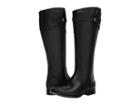 Frye Molly Button Tall Wide Calf (black) Women's Shoes
