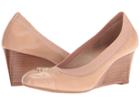 Tory Burch Jolie 65mm Wedge (tory Beige) Women's Wedge Shoes
