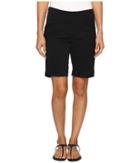 Jag Jeans Petite Petite Ainsley Pull-on Classic Fit Bermuda Bay Twill (black) Women's Shorts