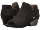 Naturalizer Gemi (black Nubuck) Women's Wedge Shoes