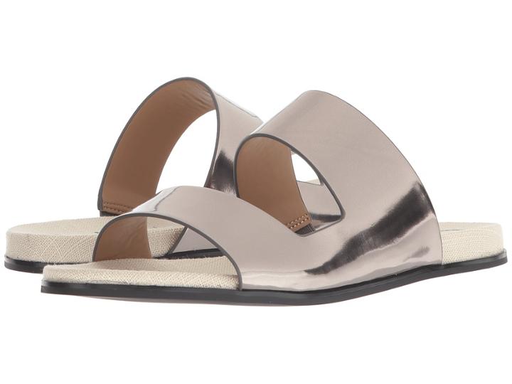 Calvin Klein Posey Slide (pewter) Women's Sandals