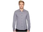 Mod-o-doc Summerland Knit Long Sleeve Jersey Button Front Shirt (grey Sky) Men's Long Sleeve Button Up