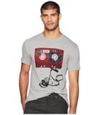 Ben Sherman Tape Graphic Tee (dark Heather Grey) Men's T Shirt