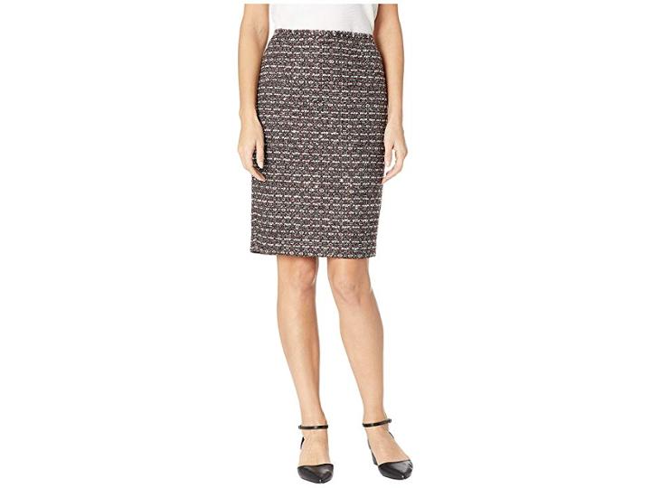Calvin Klein Woven Skirt (black/red) Women's Skirt