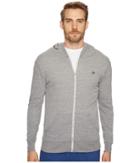 Mr. Swim Heather Zip Hoodie (light Grey) Men's Sweatshirt