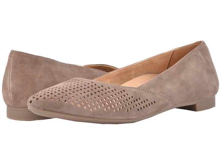 Vionic Posey (taupe) Women's Flat Shoes
