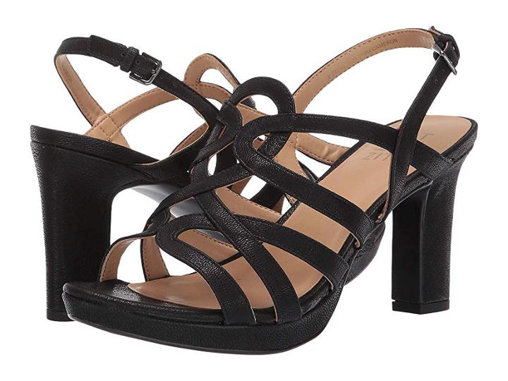 Naturalizer Cameron (black) Women's Dress Sandals