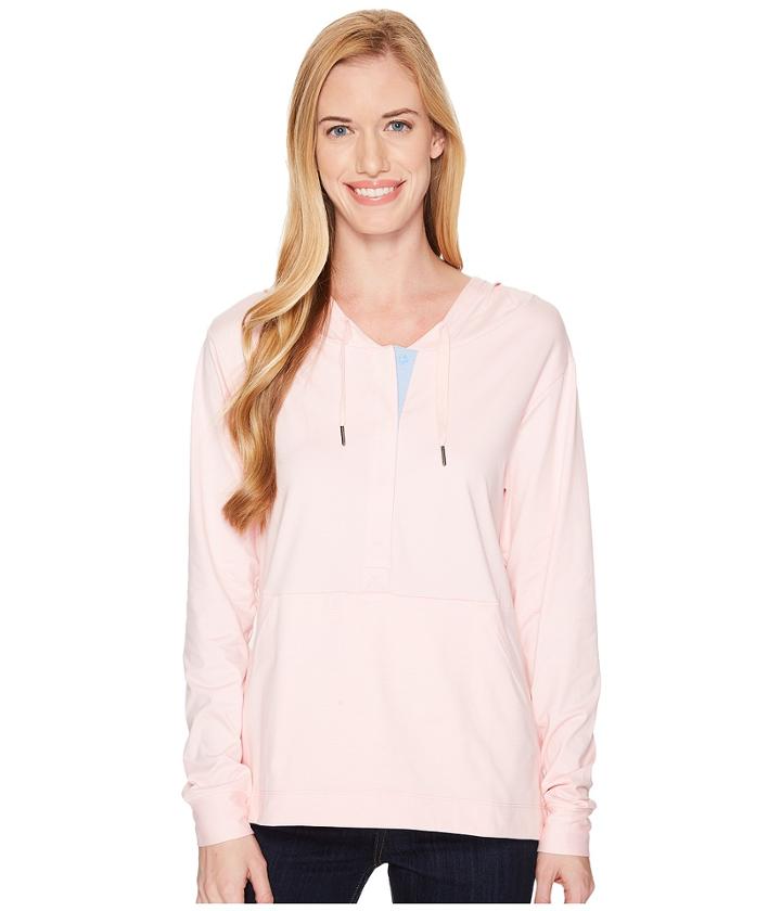 Columbia Reel Relaxed Hoodie (cherry Blossom/white Cap) Women's Sweatshirt