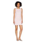 Joules Riva Sleeveless Jersey Dress (white Multi Stripe) Women's Dress