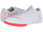 Nike Vaporx 12 Academy Ic (wolf Grey/light Crimson/pure Platinum) Men's Soccer Shoes