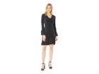Karen Kane Metallic Sienna Dress (silver) Women's Dress