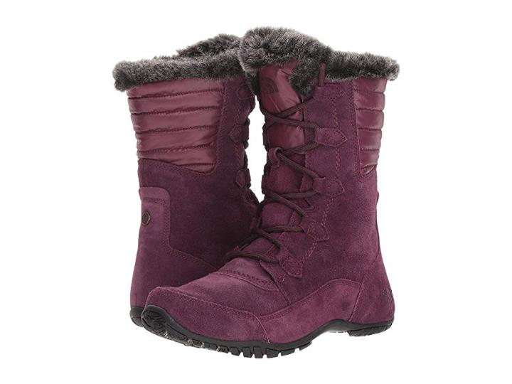 The North Face Nuptse Purna Ii (fig/weathered Black) Women's Boots
