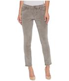 Jag Jeans Mera Skinny Ankle In Plush Waffle Knit (dark Chocolate) Women's Jeans