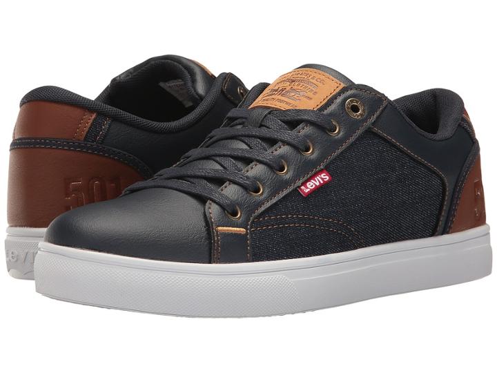 Levi's(r) Shoes Jeffrey 501 Denim (navy/tan) Men's Lace Up Casual Shoes