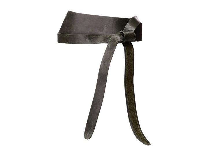 Ada Collection Obi Classic Wrap (forest Green) Women's Belts