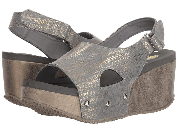 Volatile Rodina (grey) Women's Wedge Shoes