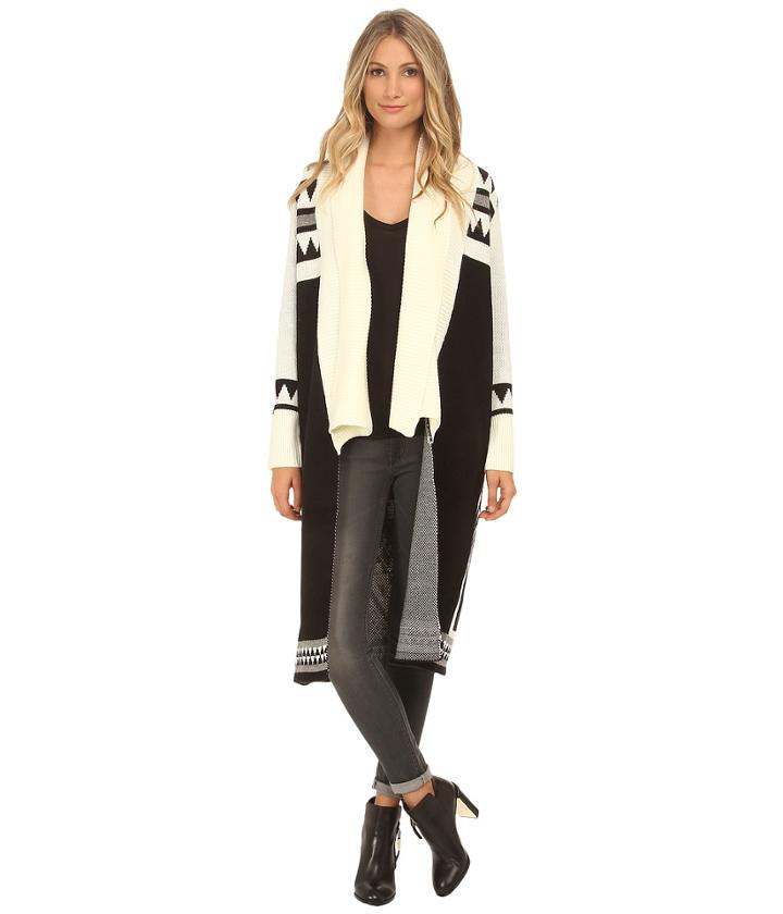 Minkpink Disturbia Knit Maxi Cardi (multi) Women's Sweater