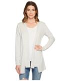 Michael Stars Elevated French Terry Draped Hoodie (perla) Women's Sweatshirt