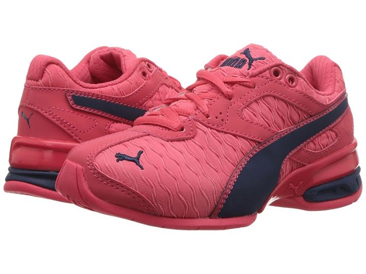 Puma Kids Tazon 6 3d (little Kid) (paradise Pink/sargasso Sea) Girls Shoes