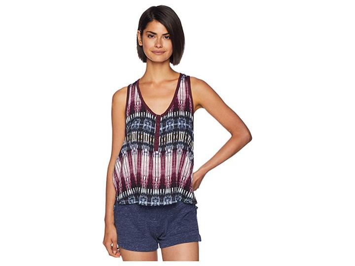 Splendid Night Sky Sleep Tank Top (night Sky Stripe) Women's Pajama