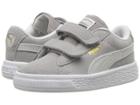 Puma Kids Suede Classic V (toddler) (ash/puma White) Kids Shoes