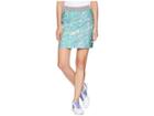 Adidas Golf Ultimate Adistar Printed Skort (hi-res Blue) Women's Skort