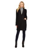 Marc New York By Andrew Marc Paige 35 Pressed Boucle Notch Collar Coat (black) Women's Coat