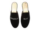 Giuseppe Zanotti Kevin Bonjour/nuit Slide (black) Men's Slide Shoes