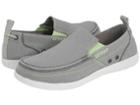 Crocs Walu (light Grey/white) Men's Slip On  Shoes