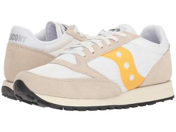 Saucony Originals Jazz Original Vintage (cement/yellow) Men's Classic Shoes