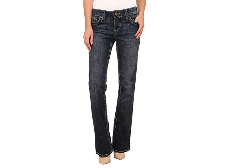 Kut From The Kloth Natalie Bootleg In Vagos (vagos Wash) Women's Jeans