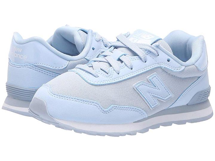 New Balance Kids Kl515v1y (little Kid/big Kid) (ice Blue/silver) Kids Shoes