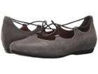 Earth Essen Earthies (grey Printed Suede) Women's Flat Shoes