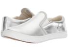Polo Ralph Lauren Kids Benton Ii (little Kid) (silver Metallic) Girl's Shoes