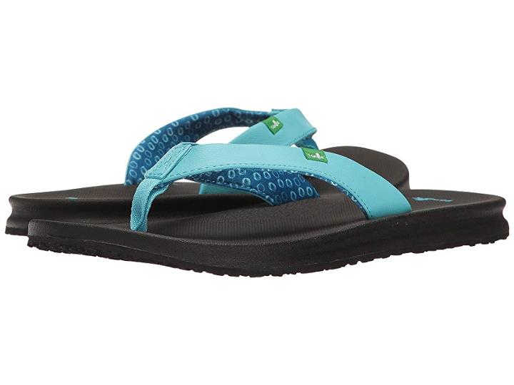 Sanuk Yoga Mat Wander (aqua) Women's Sandals