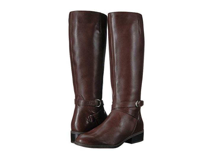 Lauren Ralph Lauren Maribella (dark Brown Burnished Calf) Women's Shoes