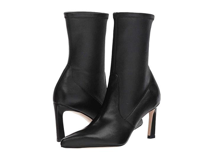 Stuart Weitzman Rapture 75 (black Lush Nappa) Women's Shoes