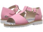 Lacoste Kids Jardena Sandal 217 1 (toddler) (pink/white) Girls Shoes