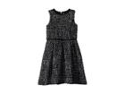 Us Angels Boucle Dress (big Kids) (black) Girl's Dress