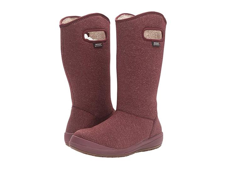 Bogs Charlie Melange (eggplant Multi) Women's Waterproof Boots