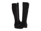 Nine West Nihari Tall Boot (black Suede) Women's Boots