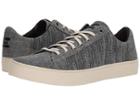 Toms Lenox (black Chambray Mix) Men's Lace Up Casual Shoes