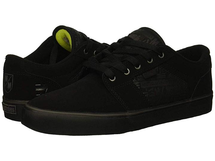 Etnies Barge Ls X Metal Mulisha (black/lime) Men's Shoes